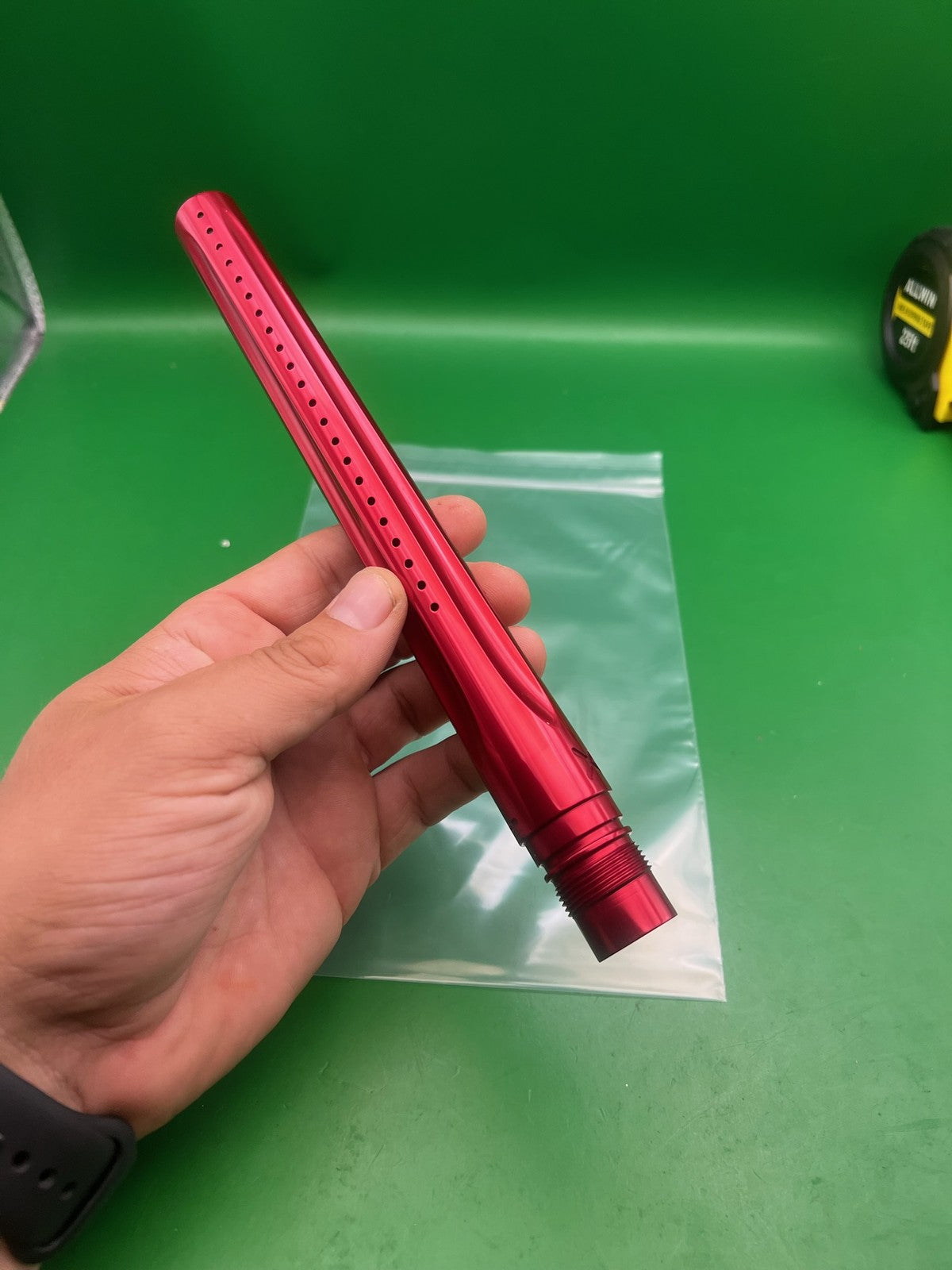 Smart Parts Freak XL Barrel Tip 14 inch Red Aluminum Anodized