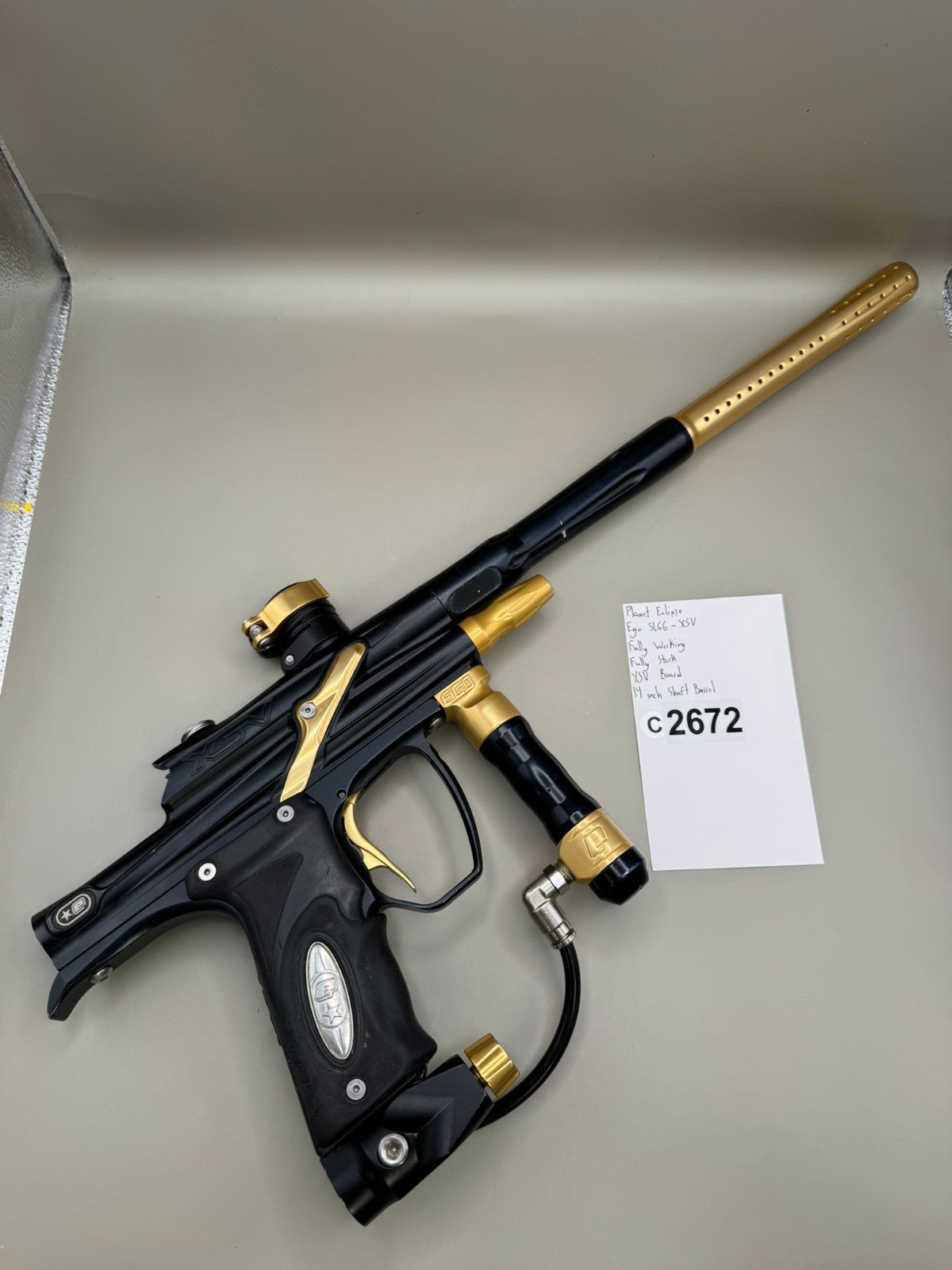 Planet Eclipse Ego SL66 - XSV - Paintball Marker Fully Working