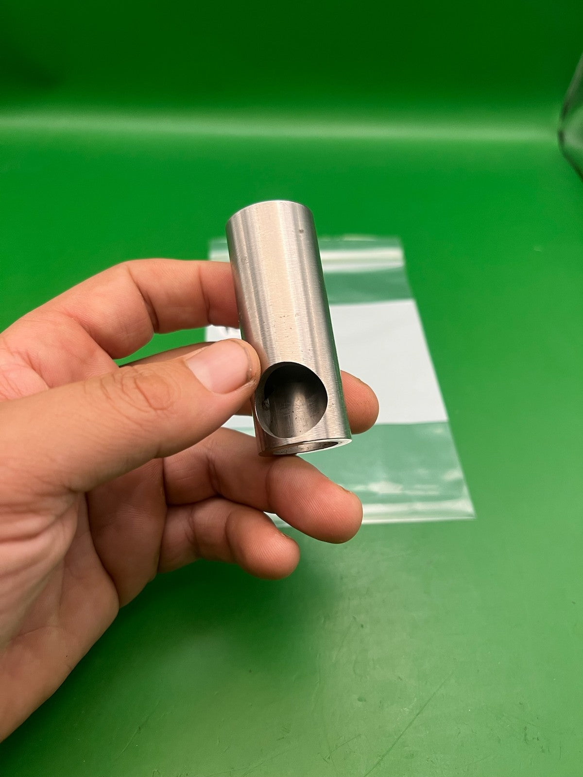 Doc's Automag to Autococker Barrel Thread Adapter Stainless Steel Mag Cocker