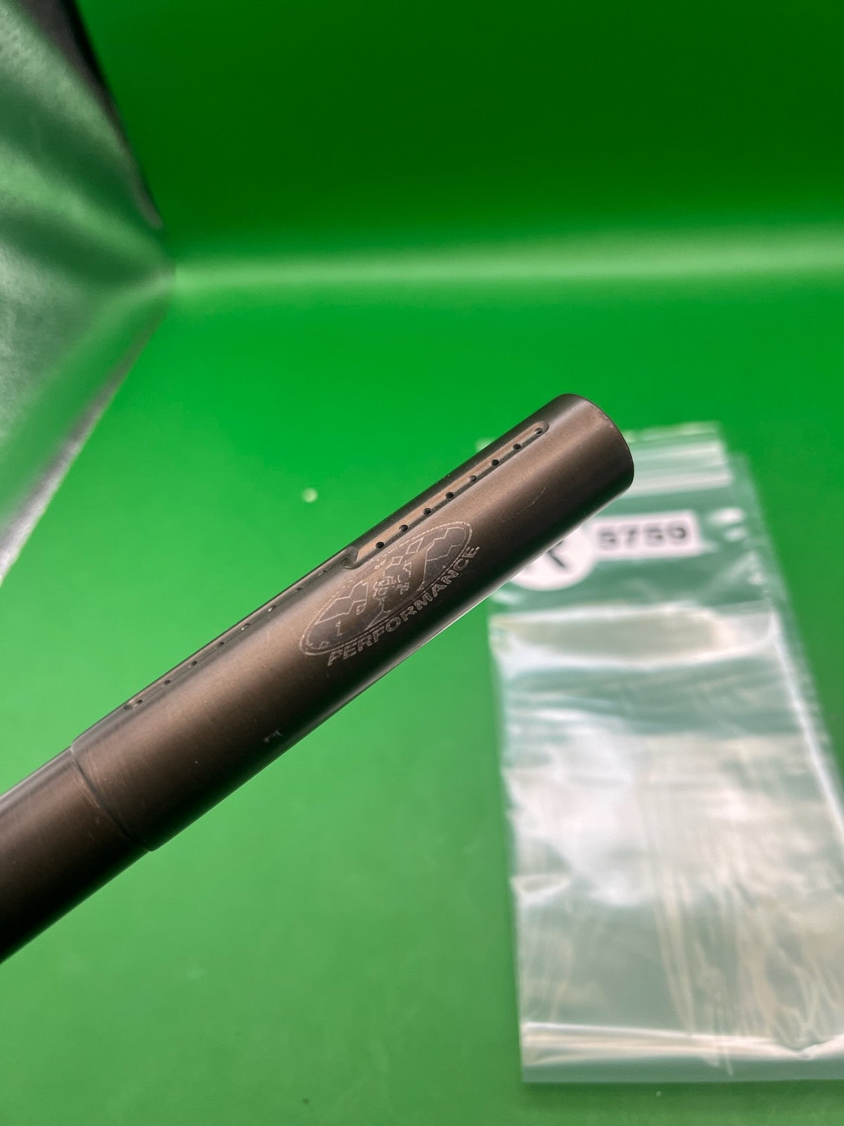 J&J Automag .693 Pewter Barrel - used paintball barrel - pewter