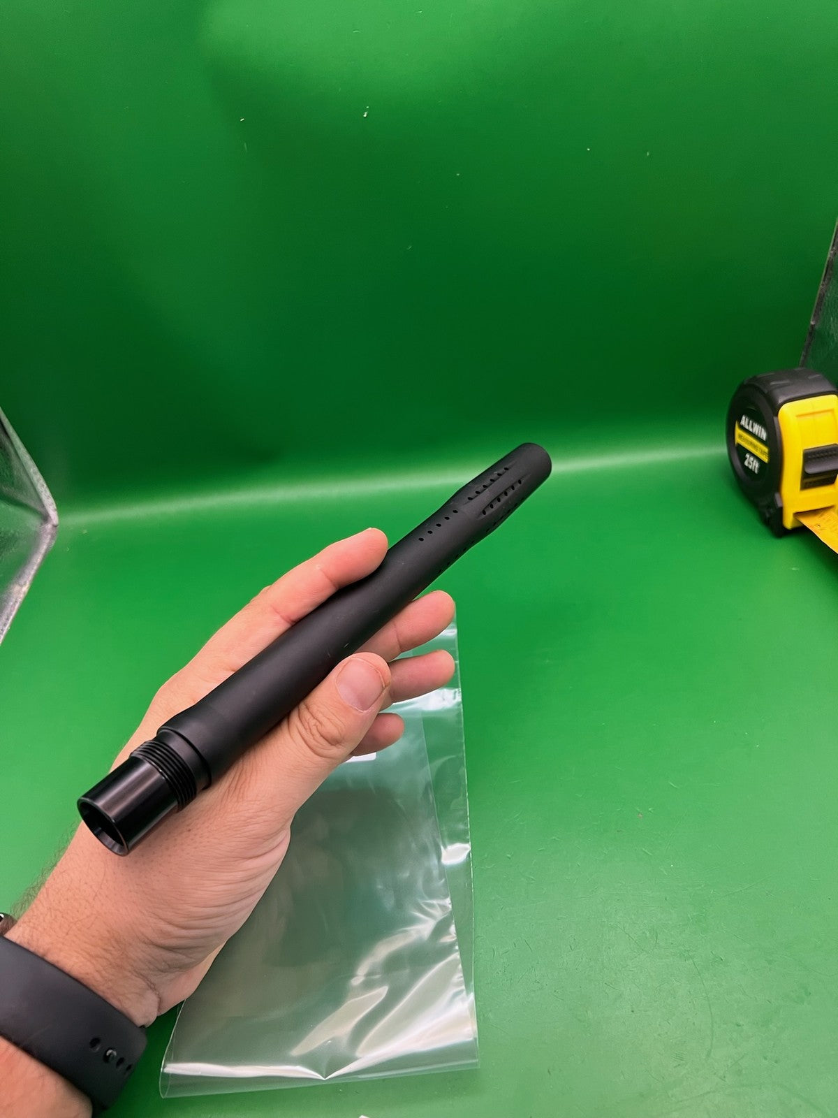 Autococker Barrel Black 0.688 12in AC Thread