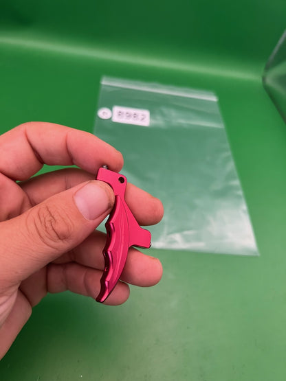 Smart Parts Shocker SFT Aluminum Blade Trigger Pink Anodized OEM
