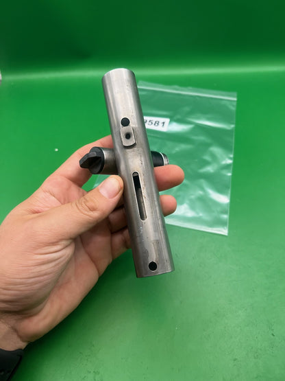 AGD Automag Power Feed Body Silver Aluminum Paintball Marker Part