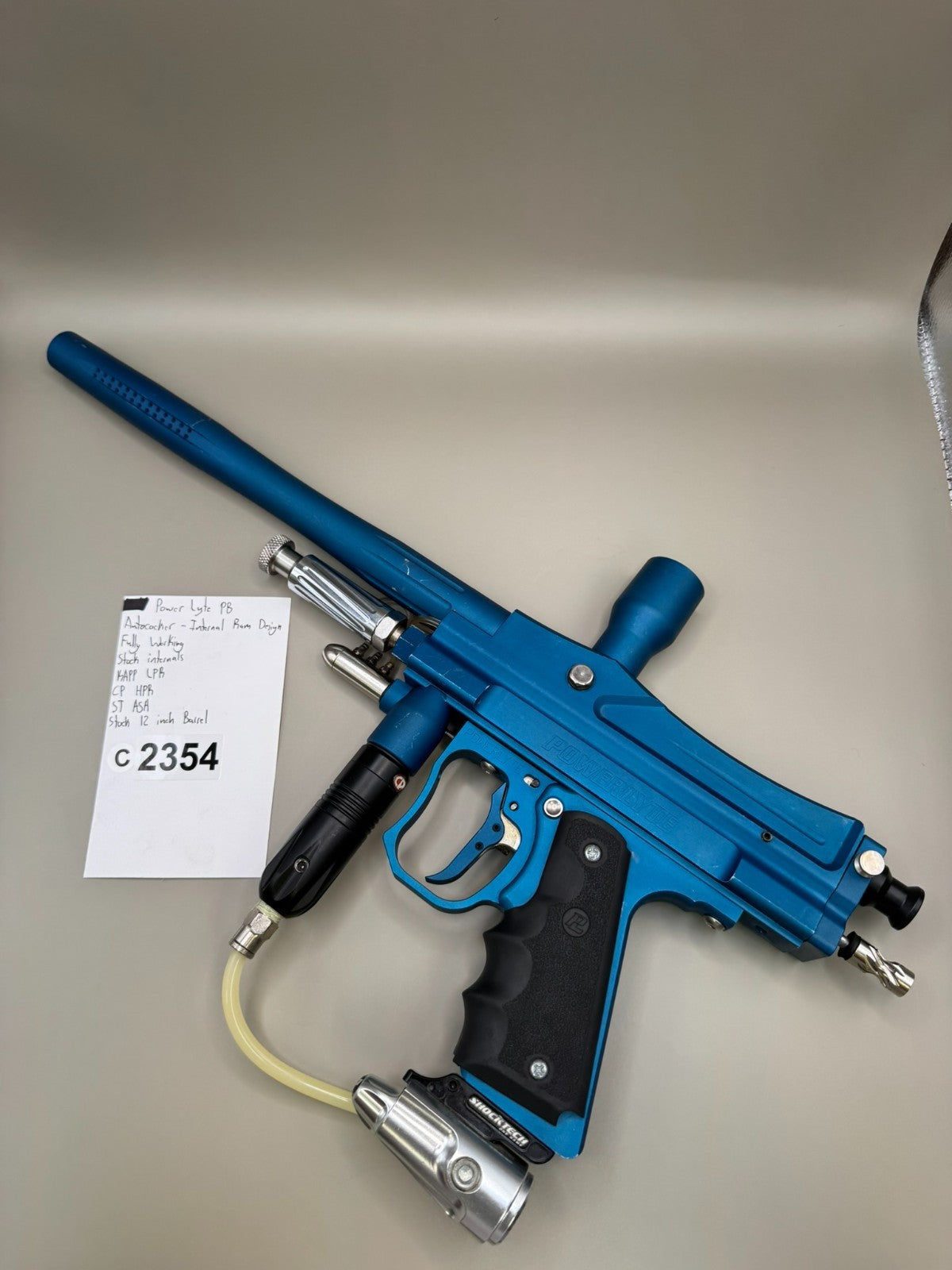 Powerlyte PB Autoccoker - Internal Ram Design - Paintball Marker Fully Working