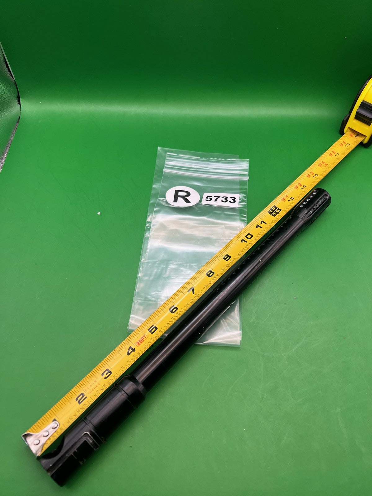 Automag Dye Ultralight .694 Black Barrel - used paintball barrel - black