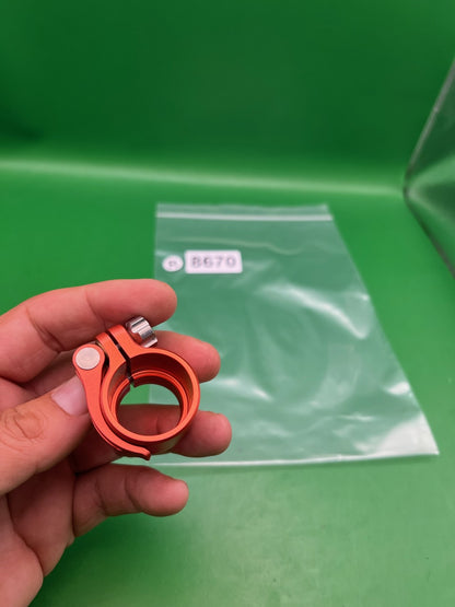Planet Eclipse Low Rise Clamping Feedneck Red Anodized Aluminum