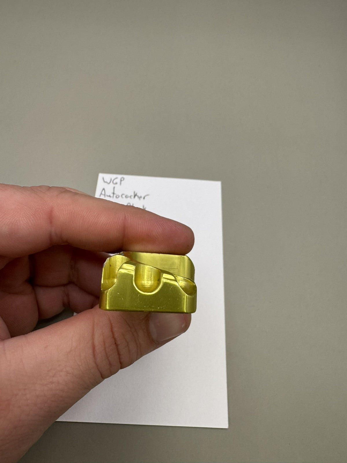 WGP Autococker Back Block Gold