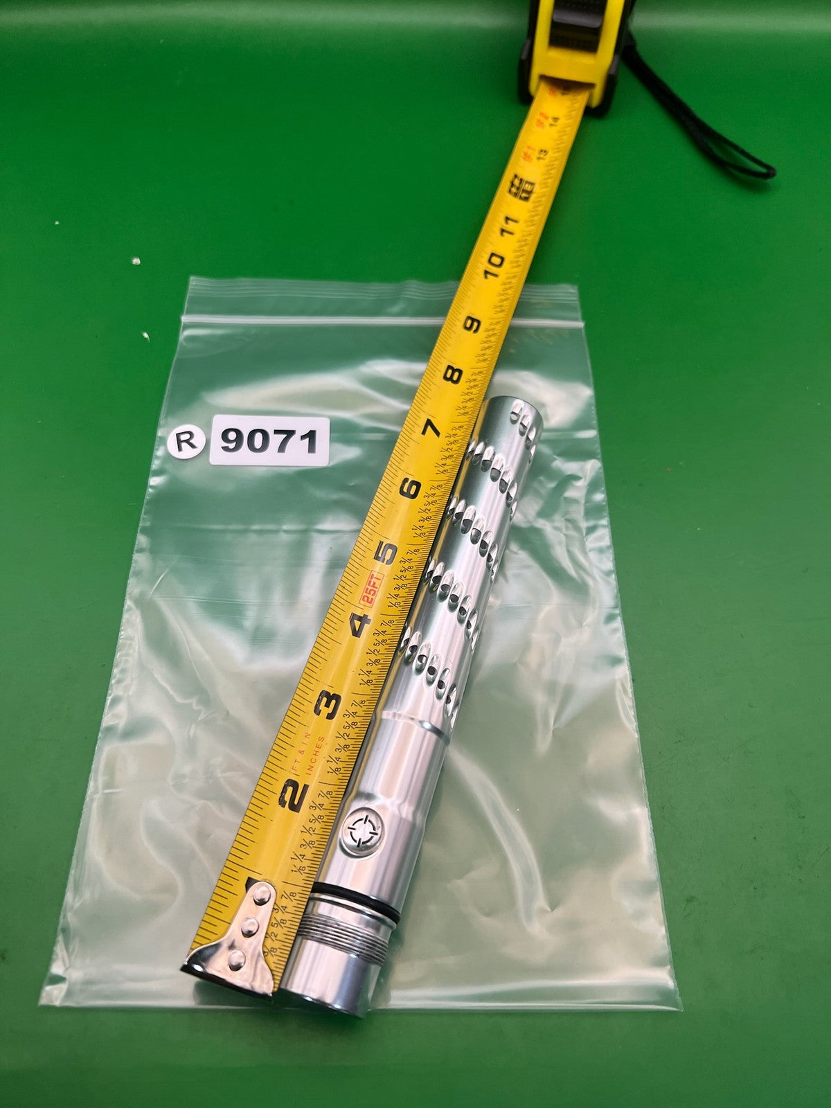 Smart Parts Freak Teardrop Barrel Tip 12 Inch Silver Aluminum Progressive