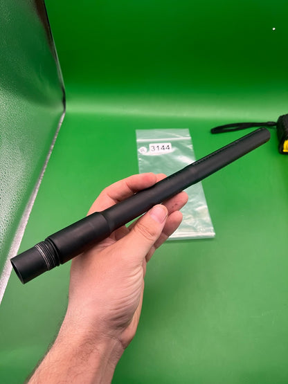 J&J 14in Barrel .688 Bore Autococker AC Thread Black Aluminum