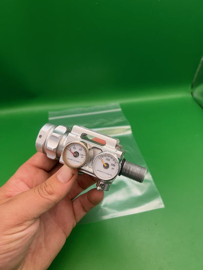 Smart Parts Max Flo Tank Regulator 4500 PSI Silver Aluminum HPA