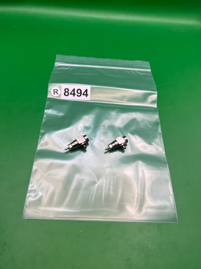 Clippard Autococker Pneumatic QEV Quick Exhaust Valves Silver Lot of 2