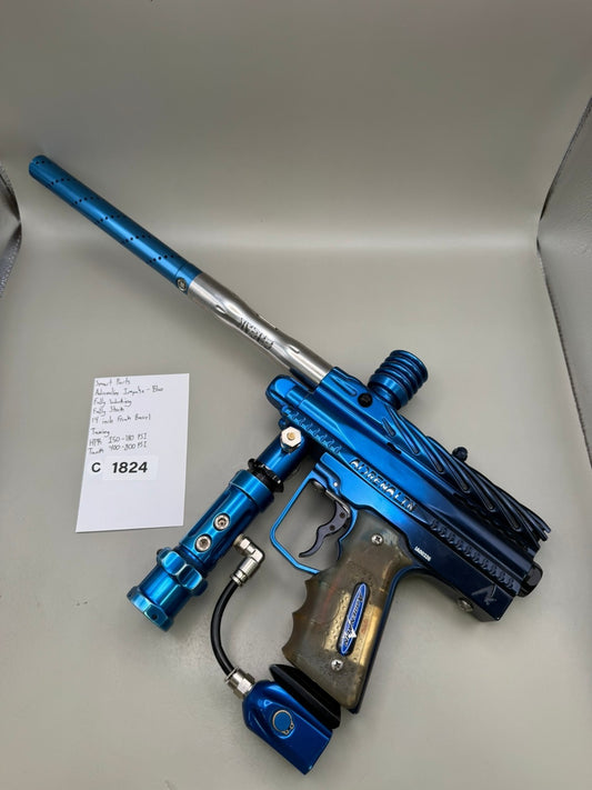 Smart Parts Adrenaline Impulse - Blue - Paintball Marker Fully Working