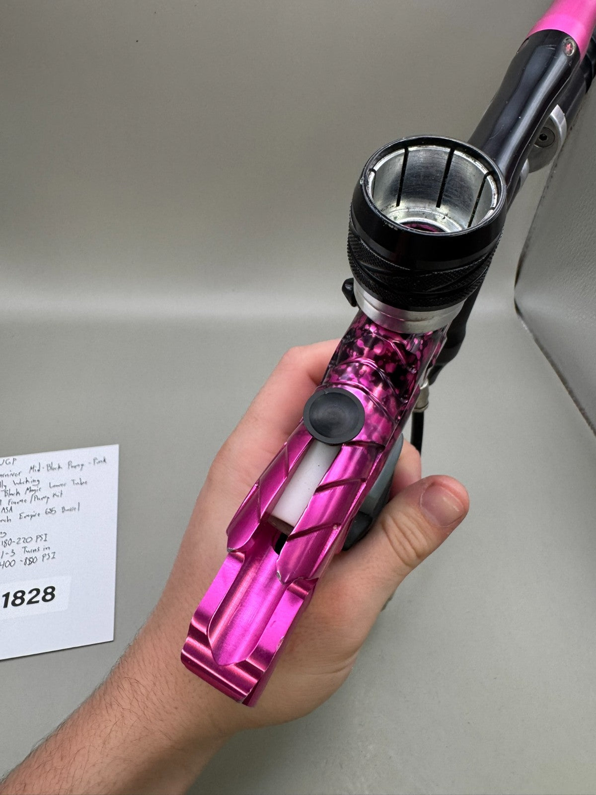 WGP Karnivor Mid-Block Pump - Pink - Paintball Marker Fully Working