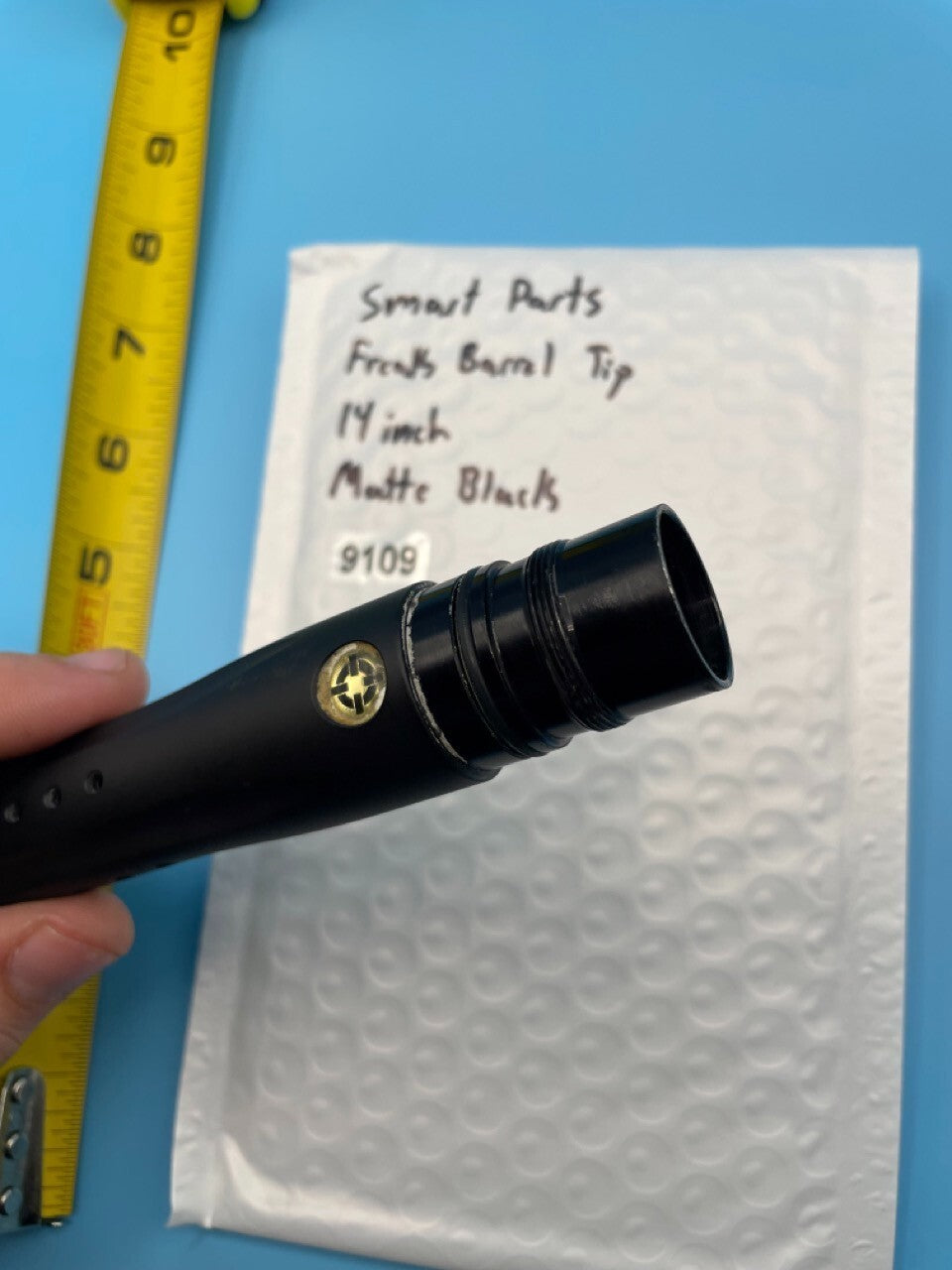Smart Parts Freak Paintball Barrel Tip 14 inch Matte Black