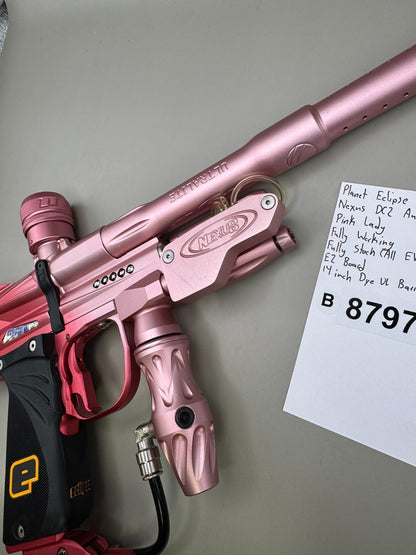 Planet Eclipse DC2 Autococker - Pink Lady - Paintball Marker Fully Working