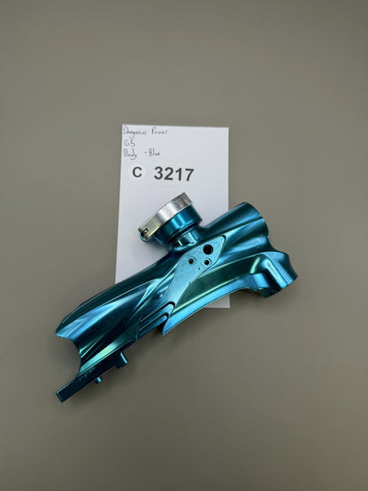 Dangerous Power G5 Body Blue Paintball Marker Part