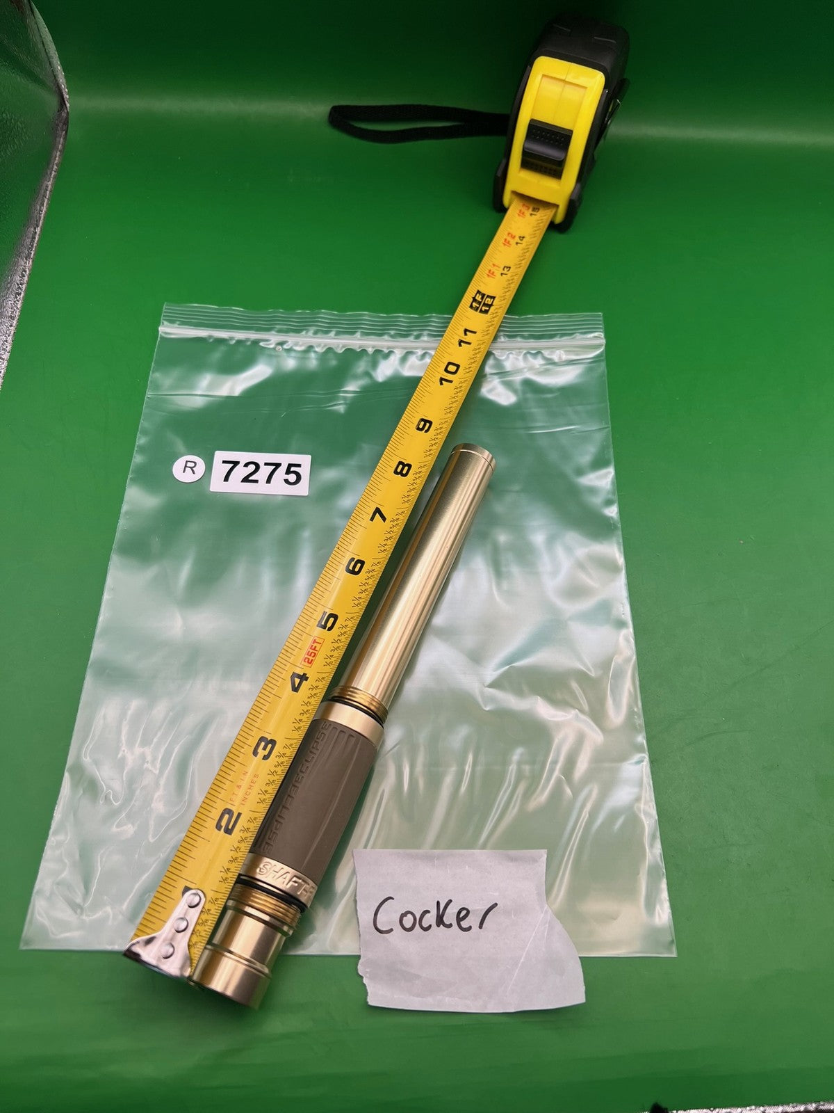 Planet Eclipse Shaft FL Barrel Back Gold .677 Bore Autococker Thread
