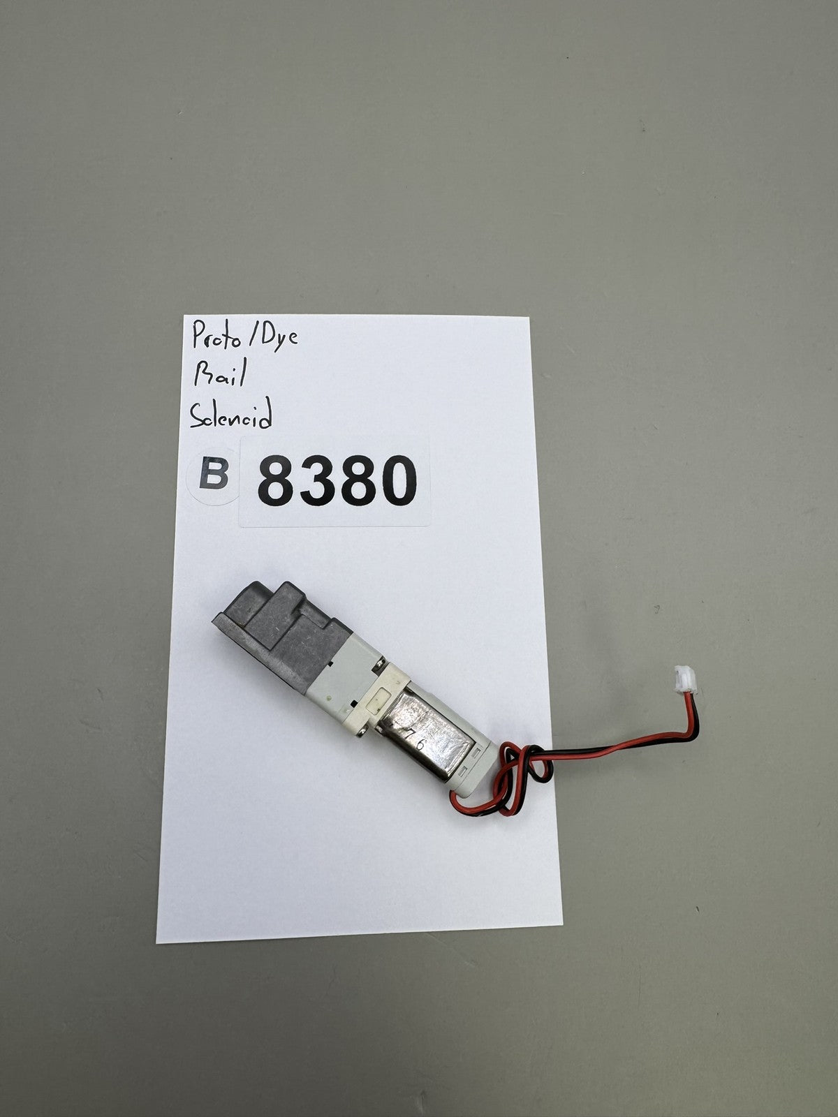 Proto /Dye Rail Solenoid