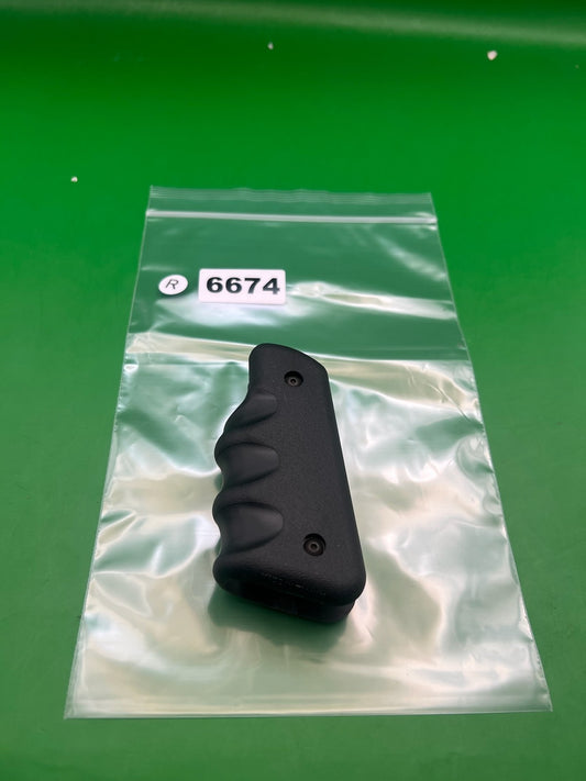45* Grooved Autococker Grips - used paintball grip panels - black