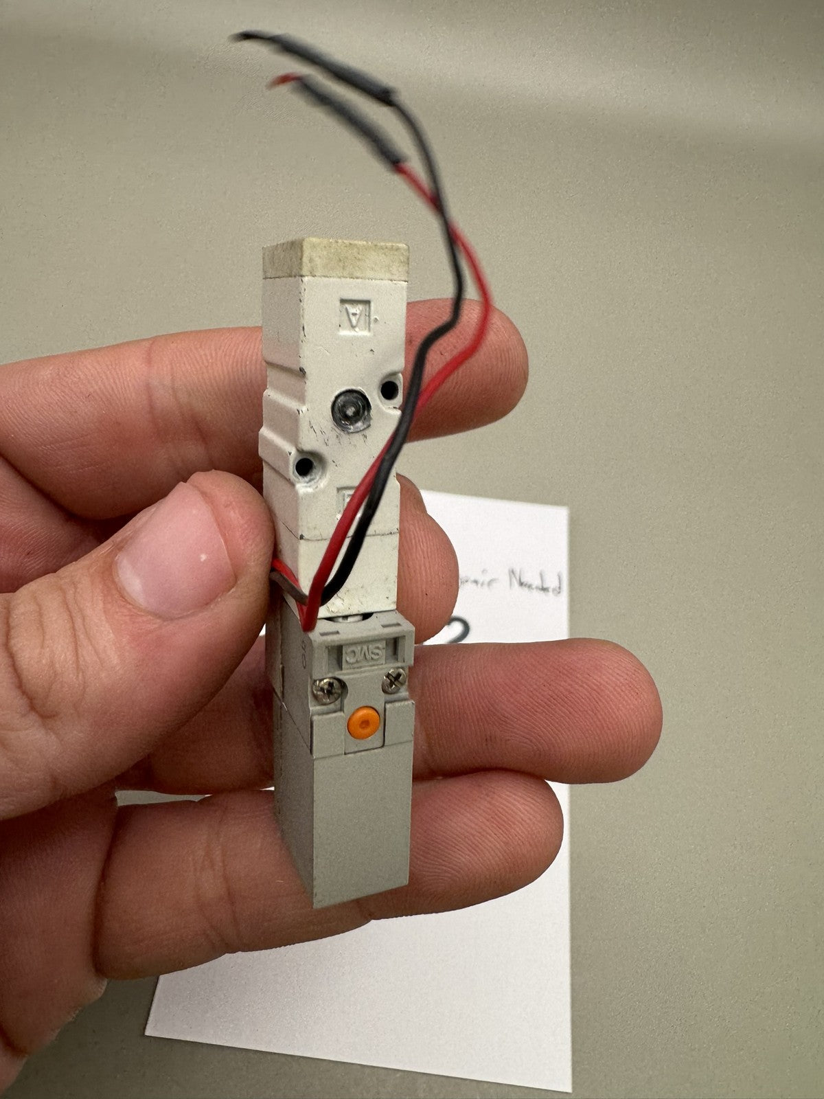 WDP Angel IR3 Solenoid White Wire Repair Needed