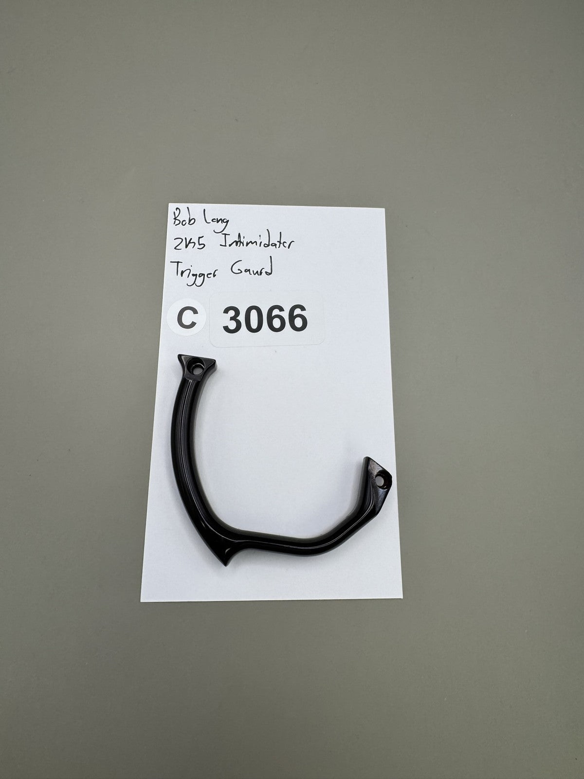 Bob Long 2K5 Intimidator Trigger Guard Black Paintball Part