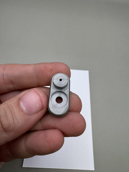 Kingman Spyder Ball Detents Silver Pair