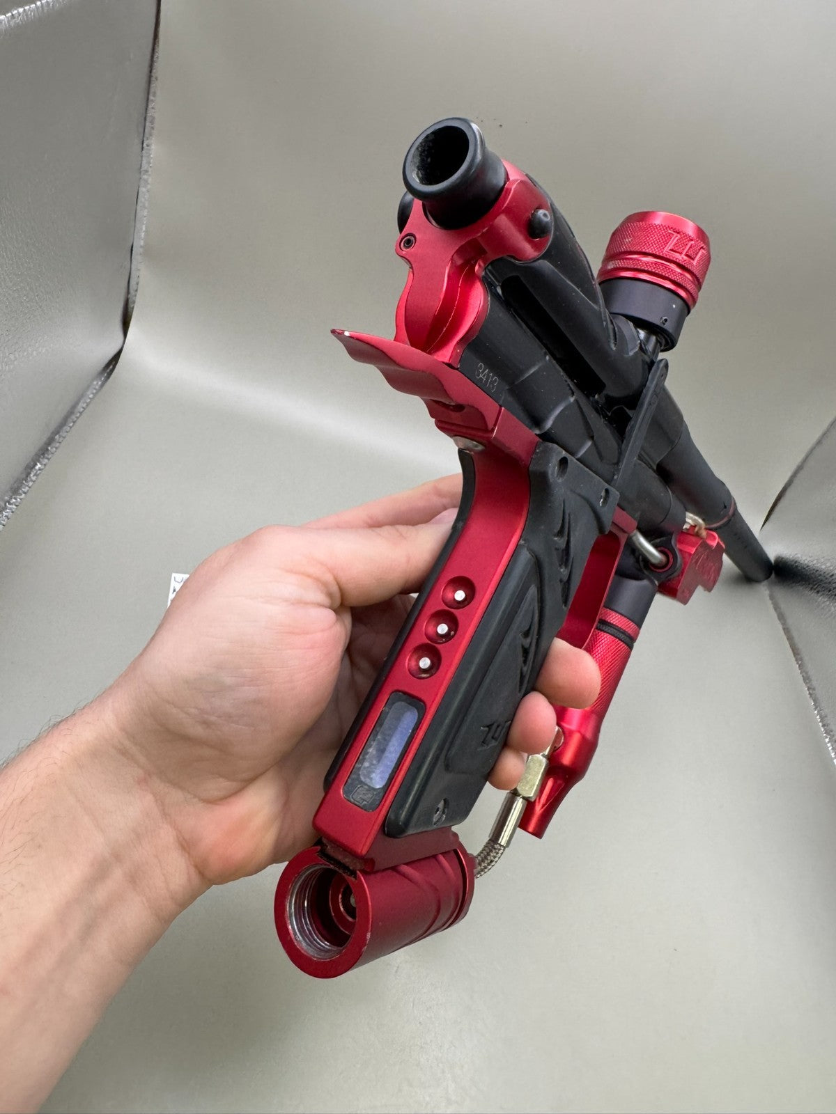 WGP Karnivor Autococker - Black/Red 2 - Paintball Marker Fully Working