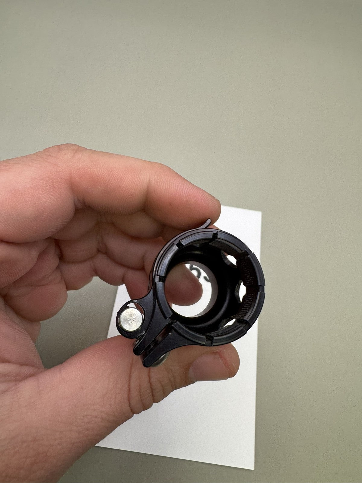 Custom Products Dye Threaded Clamping Feedneck Black