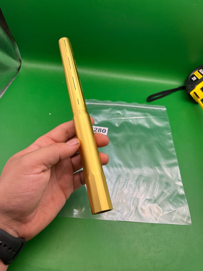 Infamous Pro DNA Silencio Barrel Tip Gold Anodized Aluminum 14"