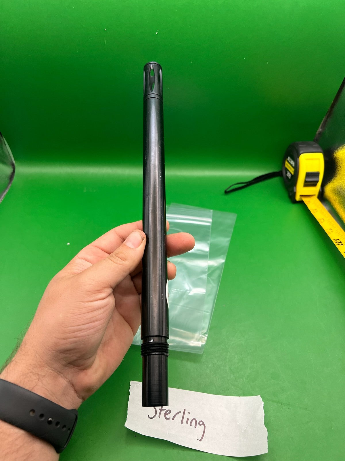 Sterling Paintball Barrel Back Black 12" .690 Bore