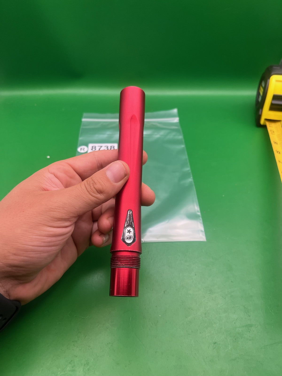 Planet Eclipse Shaft 3 Barrel Back Satin Red .693 Bore AC Thread 8"