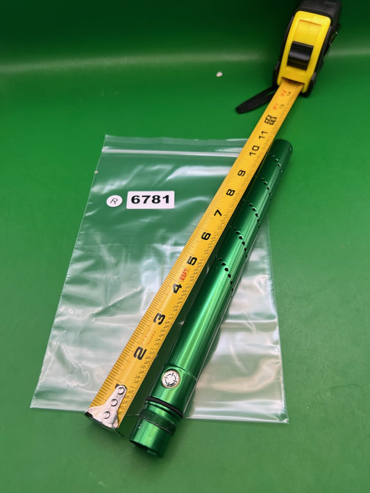 Smart parts Freak Tip Gloss Green - used paintball barrel tip - green gloss anno