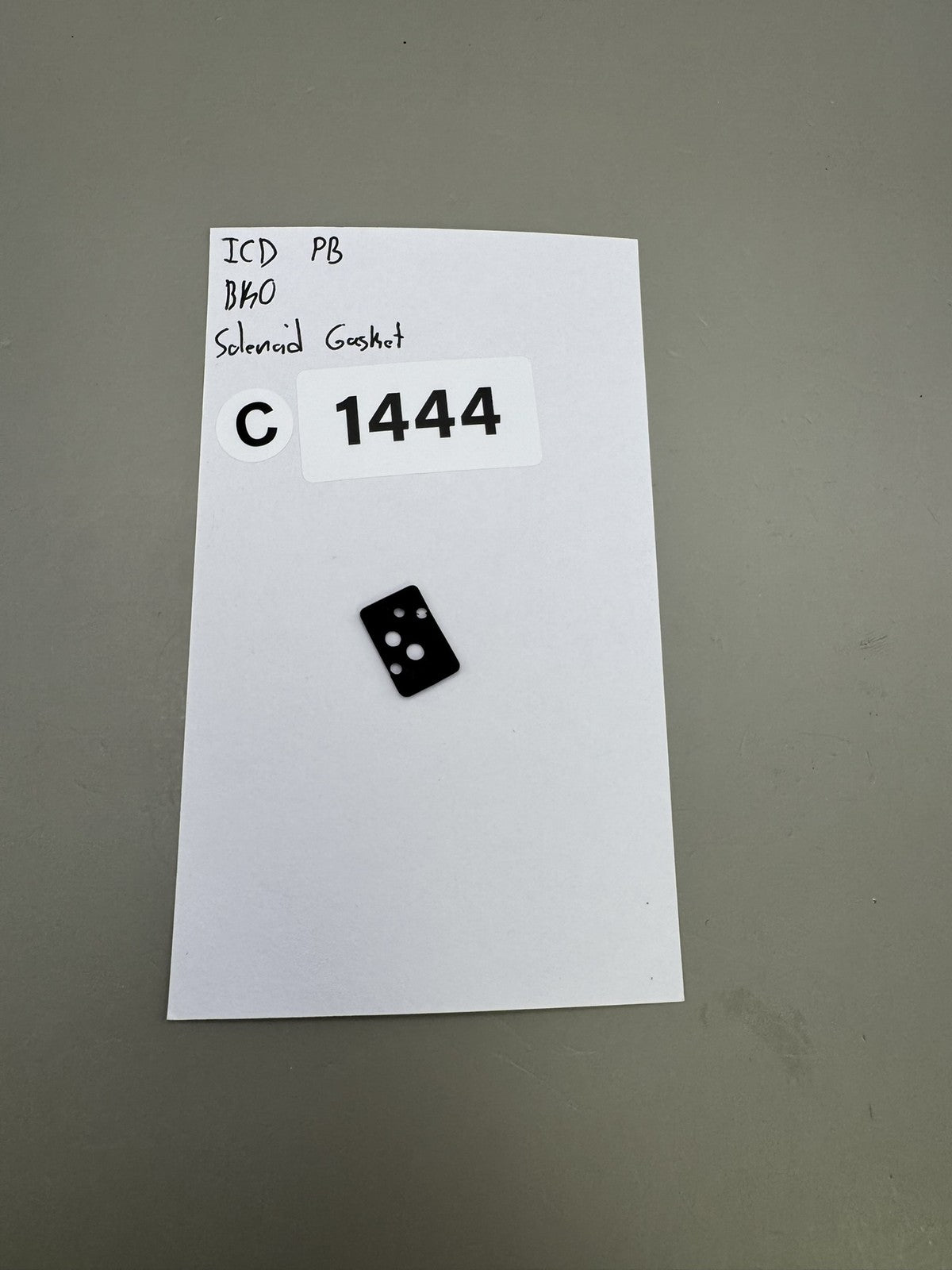 ICD PB BKO Solenoid Gasket