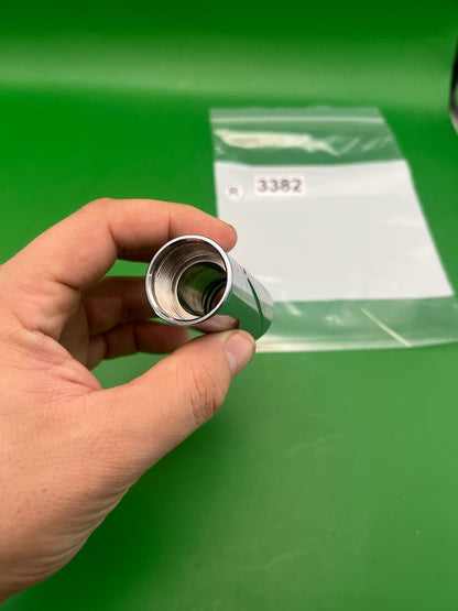 Evil Slip Smokestack Feedneck For Spyder Markers Chrome Silver