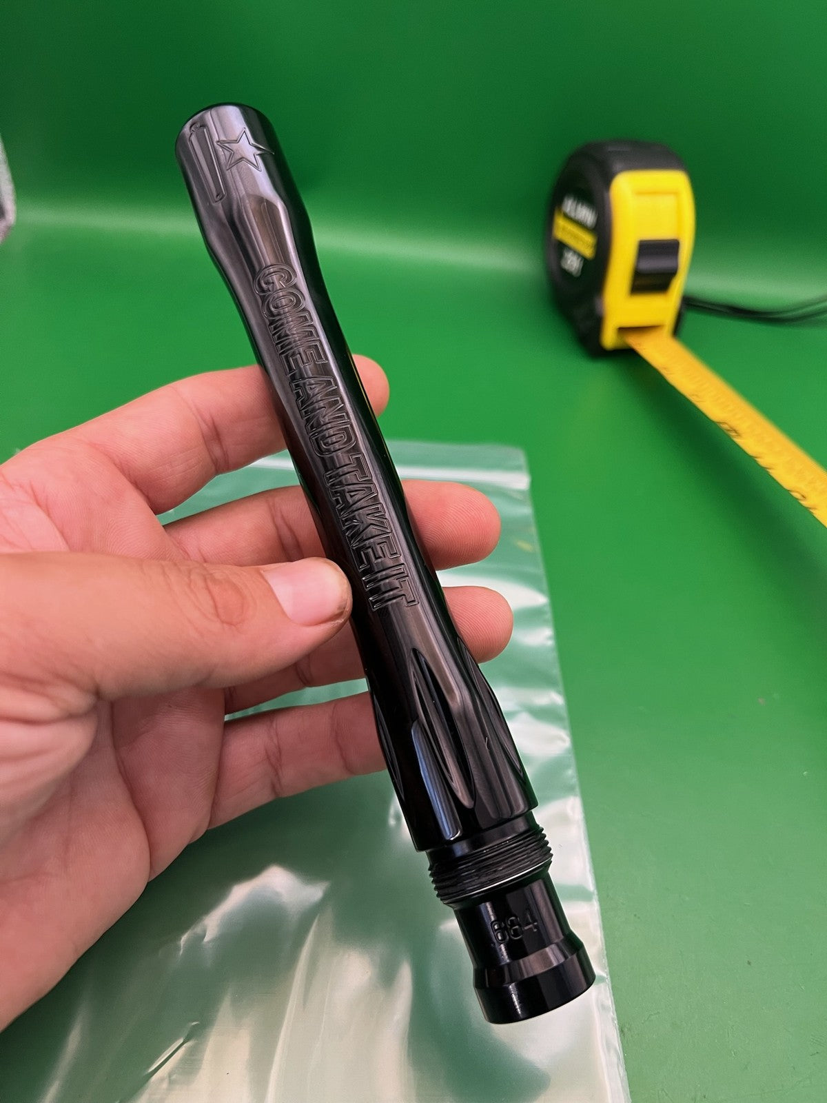 Dye UL Barrel Back Black .684 Bore AC Autococker Thread ~8in