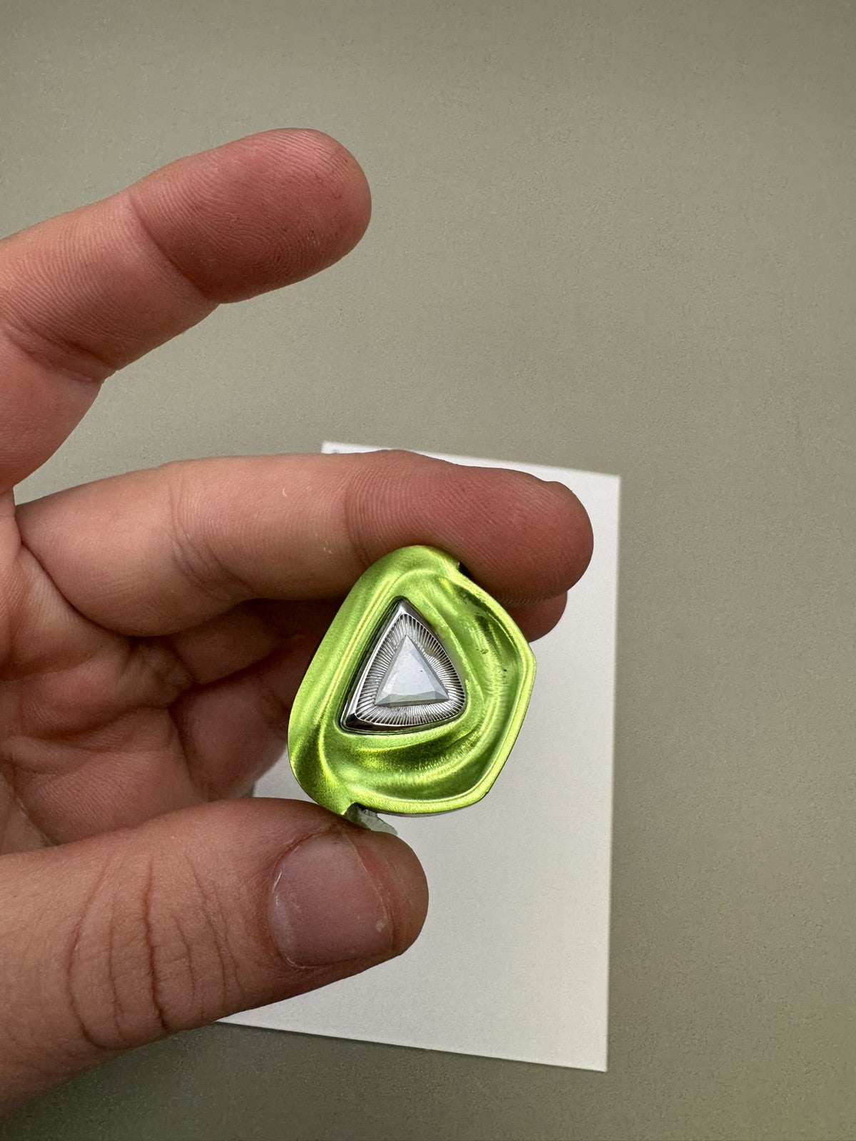 DLX Luxe 1.0 Back Cap Lime Green