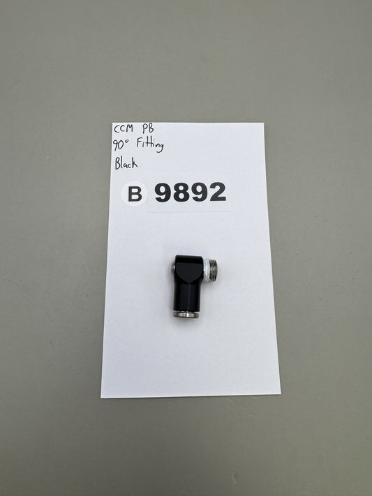 CCM PB 90Â° Fitting Black