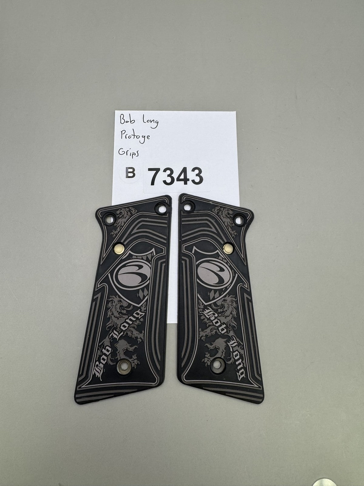 Bob Long Protoge Grip Panels Black