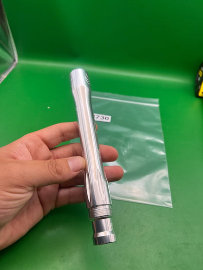 Dye UL Barrel Back Polished Silver AC Thread .684 Bore