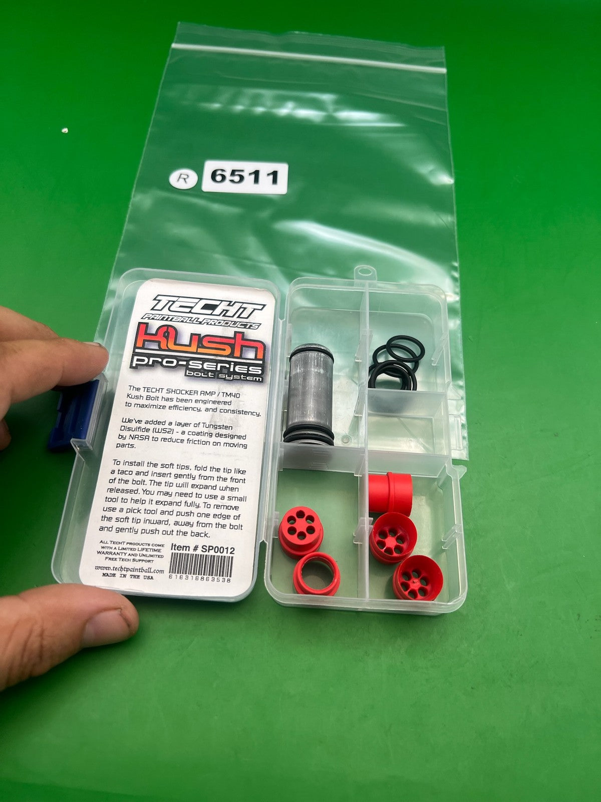 TechT Kush Pro-Series Bolt Shocker AMP TM40 Aluminum