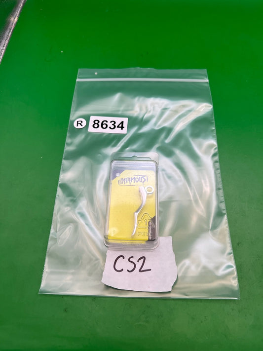 Infamous GEO R5 Deuce Trigger Silver Fits CS2 CS3 R5 Type R Aluminum