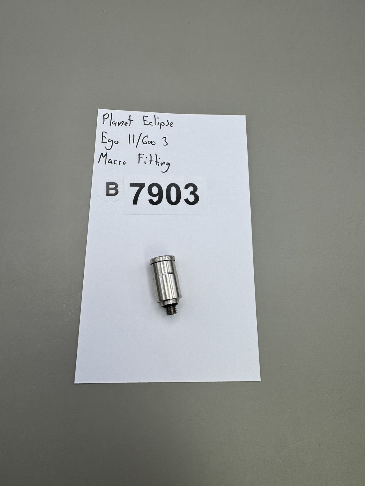 Planet Eclipse Ego 11 Geo 3 Macro Fitting Silver