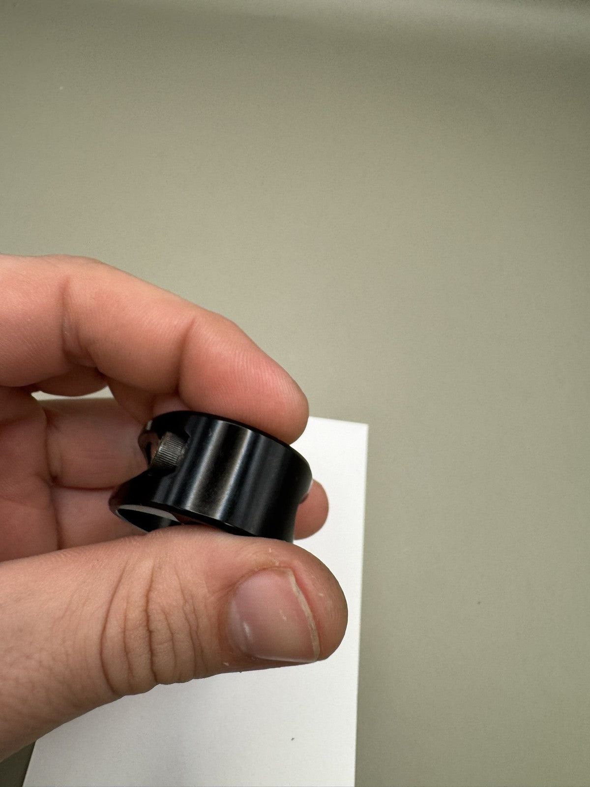 Bob Long Marq Feedneck Black Clamping Paintball Part