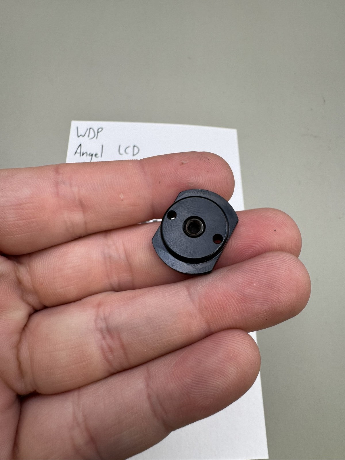 WDP Angel LCD Solenoid Lock Plate