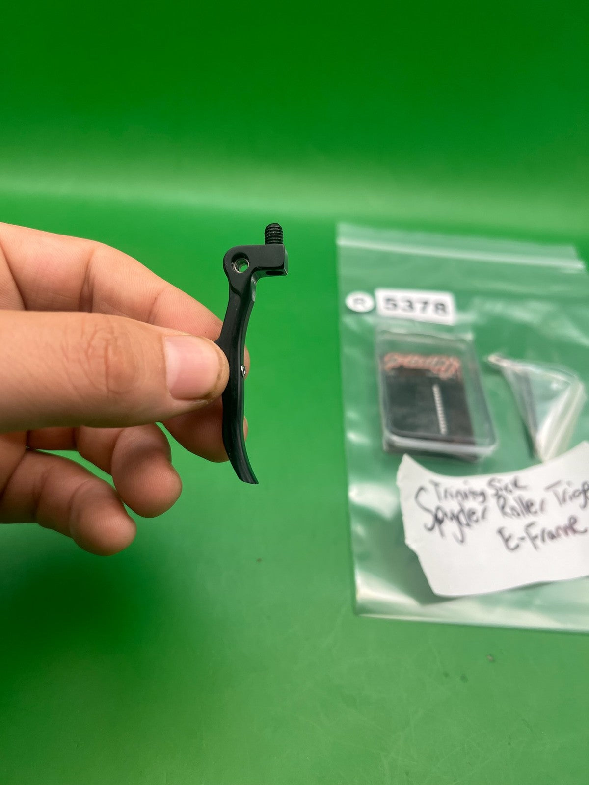 Trinity Sick Spyder Roller Trigger E-Frame Black Aluminum Upgrade