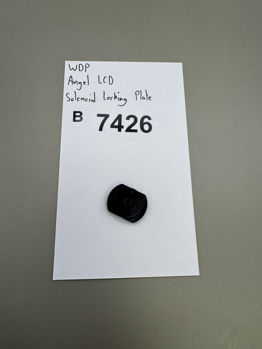 WDP Angel LCD Solenoid Locking Plate Black