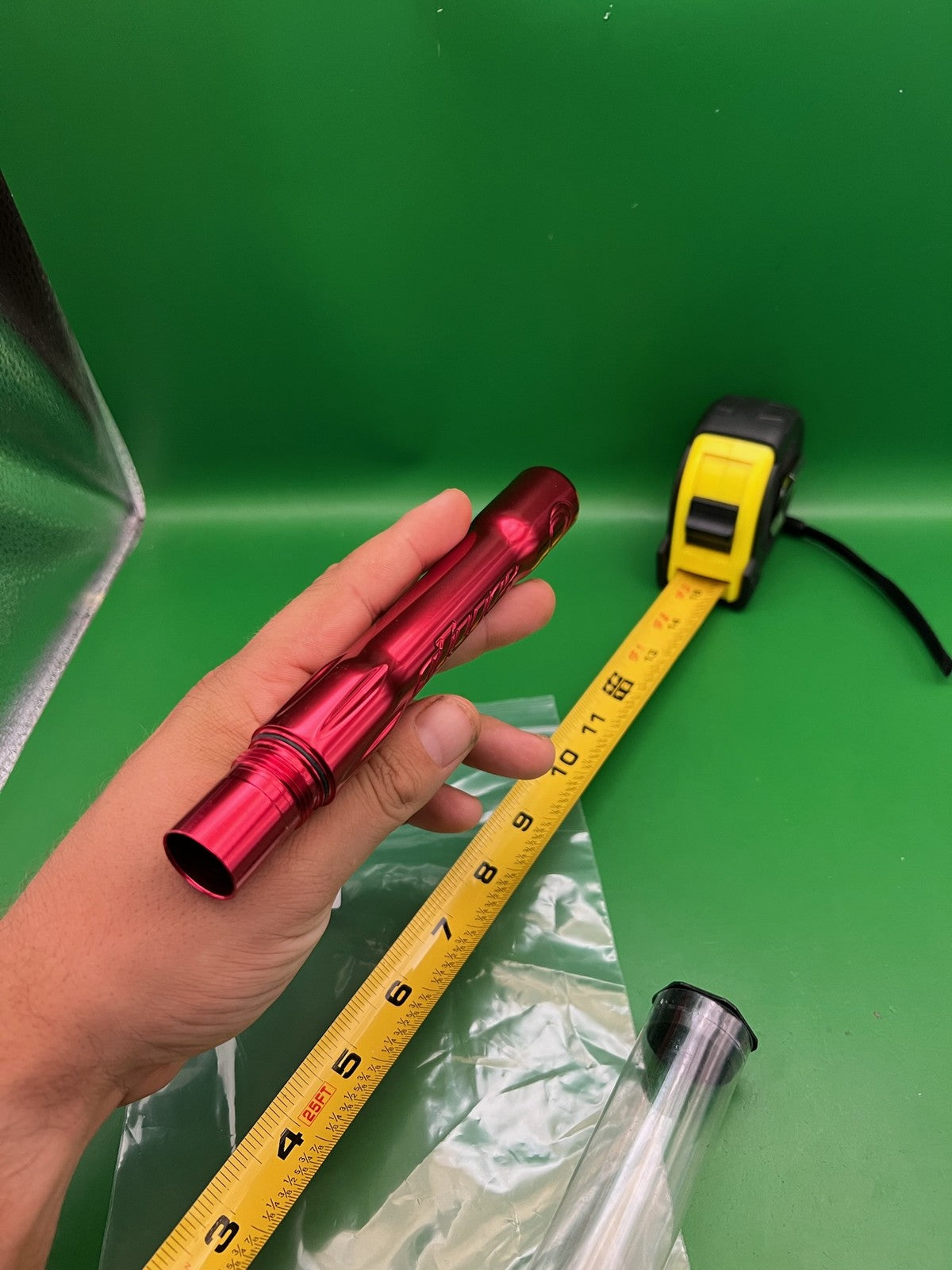 Dye Ultralite Barrel Back Red .688 Autococker Thread AC