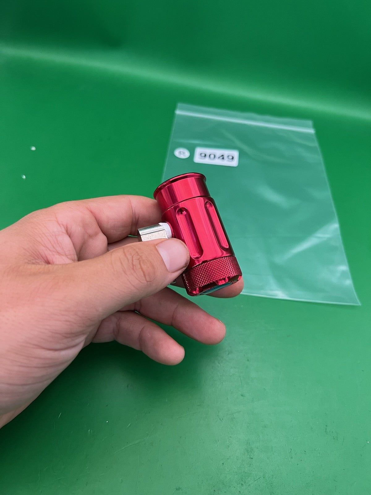 32 Degrees ASA Red Anodized Aluminum Paintball Dovetail