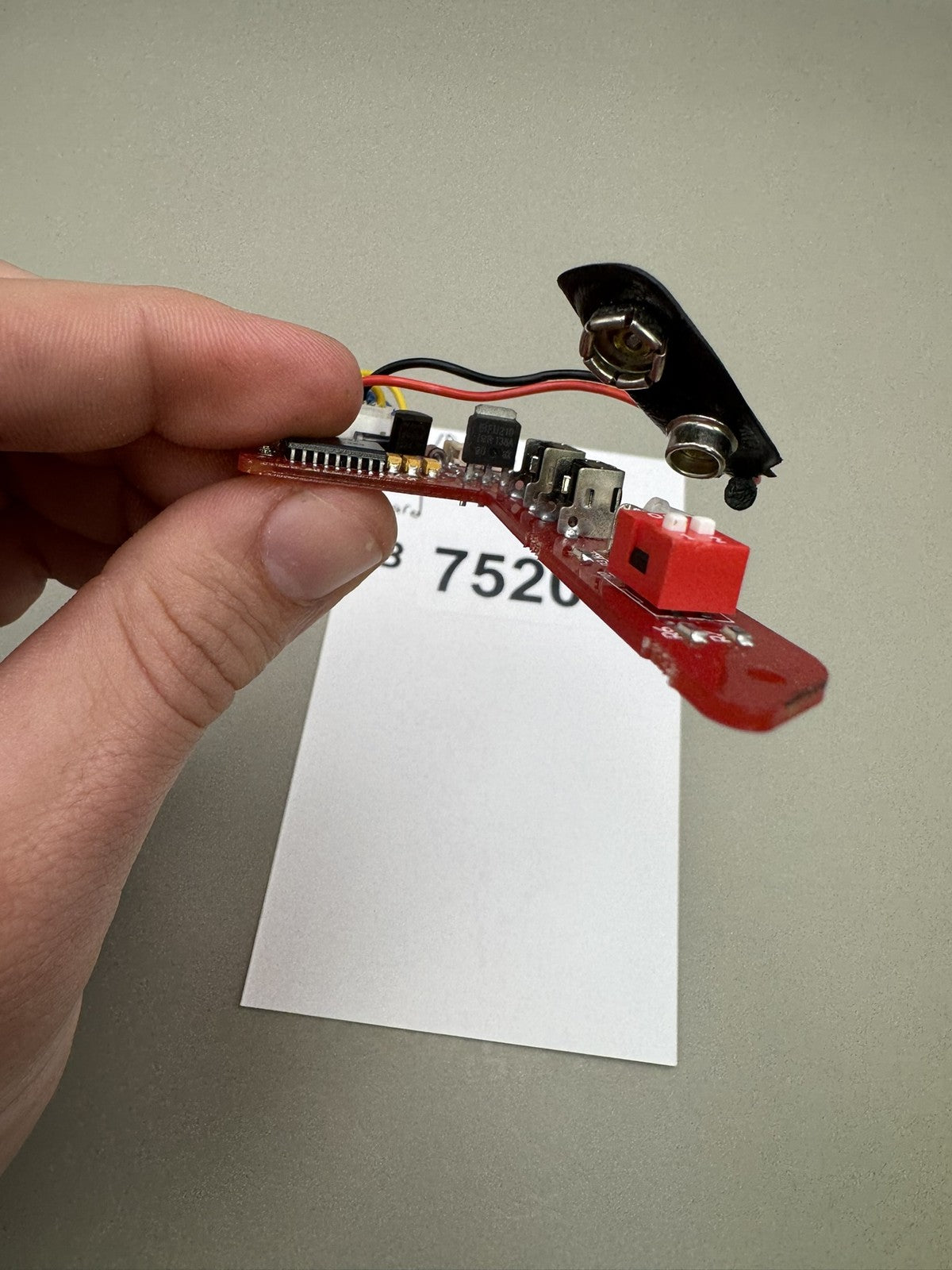 Proto / Dye PM6 Circuit Board Red