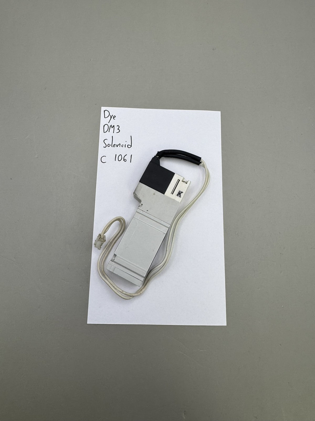Dye DM3 Solenoid C 1060